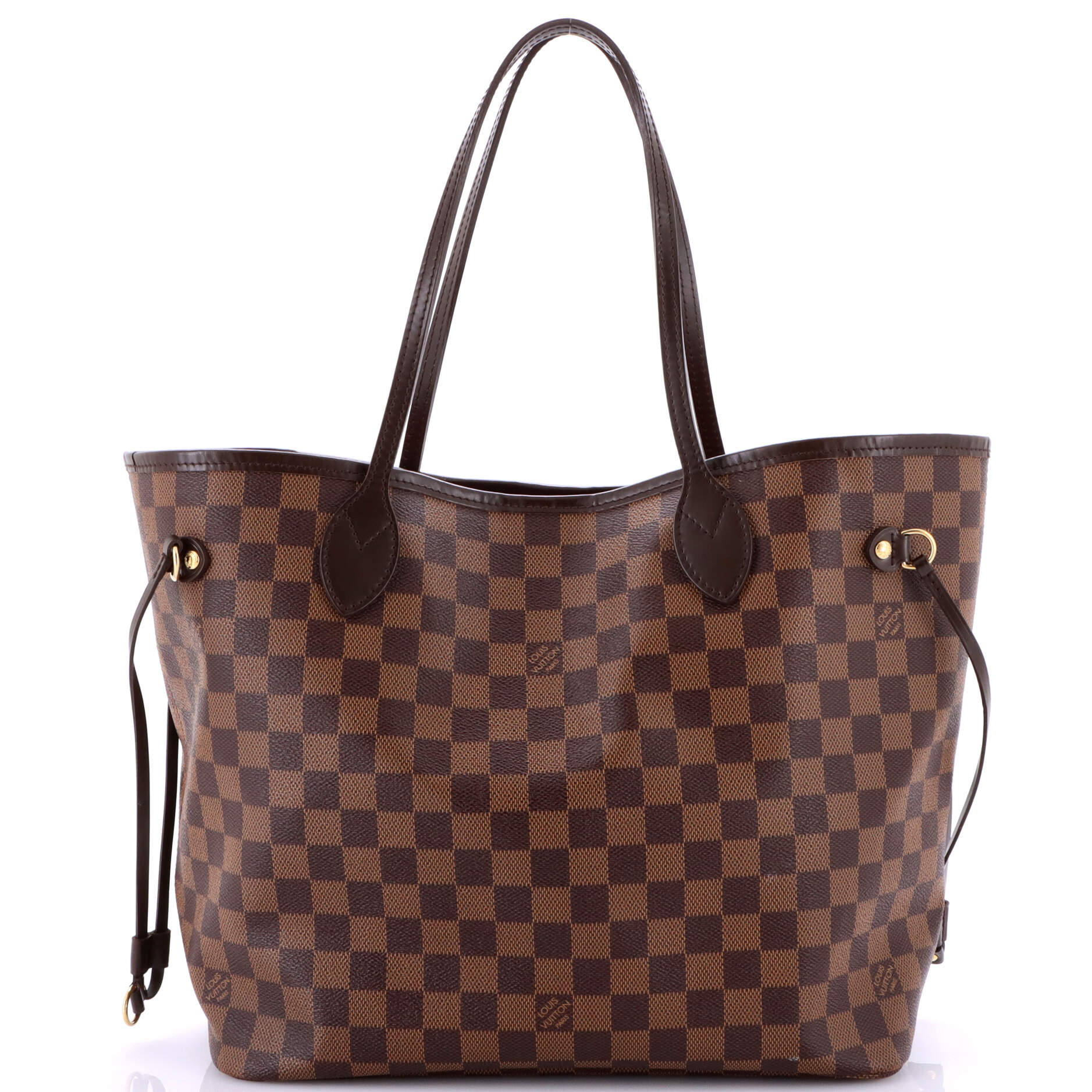 Pre-Loved Louis Vuitton Neverfull Tote Damier MM | Zulily