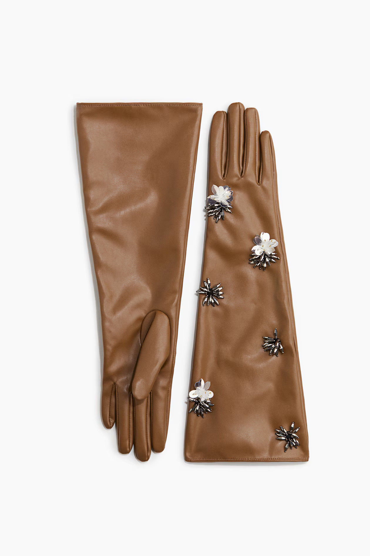 Appliquéd gloves | H&M (DE, AT, CH, NL, FI)