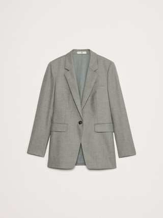 Standard Wool Flannel Blazer | Banana Republic (US)