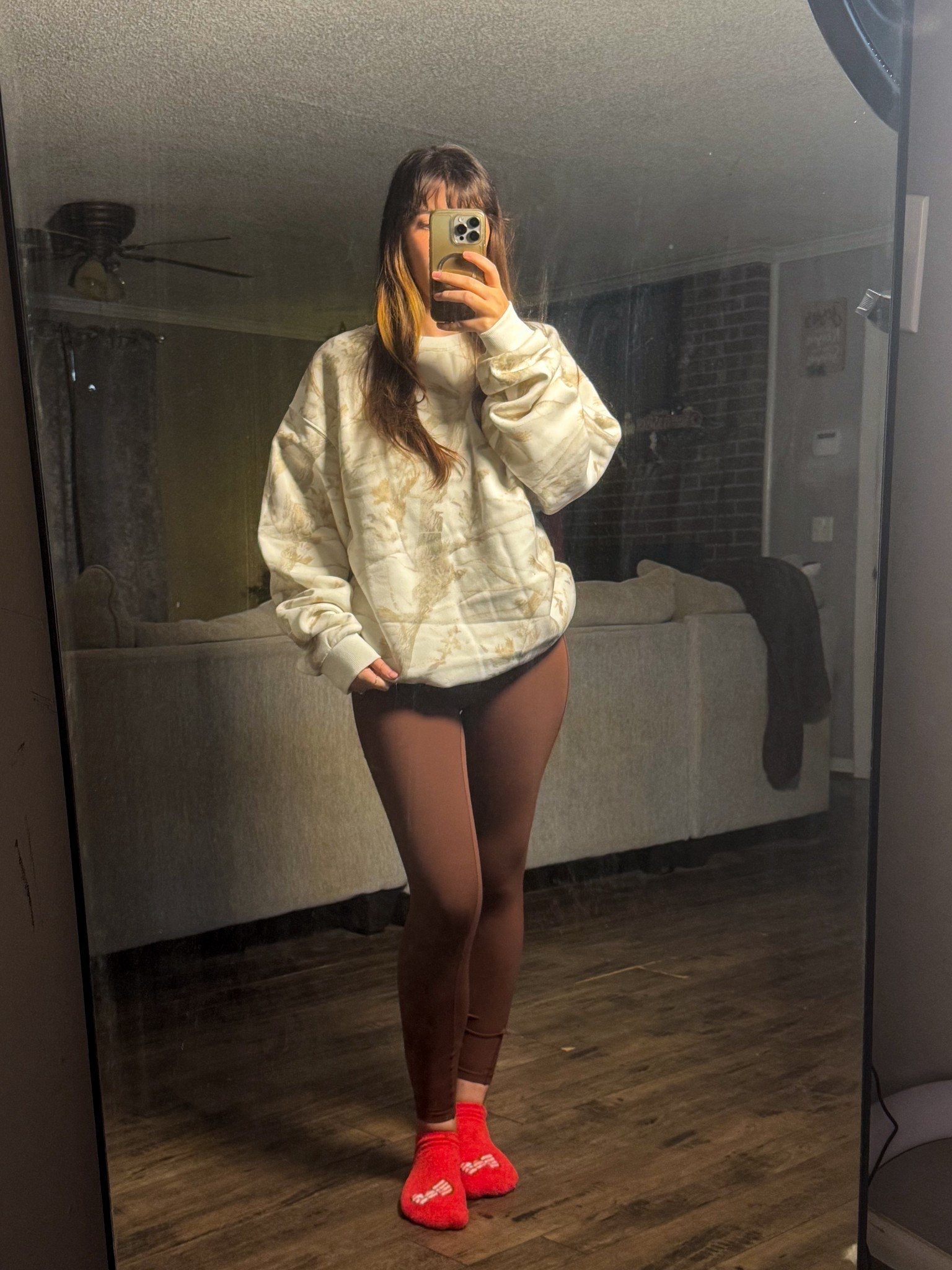 If you love an effortless athleisure moment, this is it. Cozy oversized sweatshirt, flattering leggings, and comfy basics I reach for constantly 🫶🏼 

#LTKmomlife #LTKActive #LTKootd