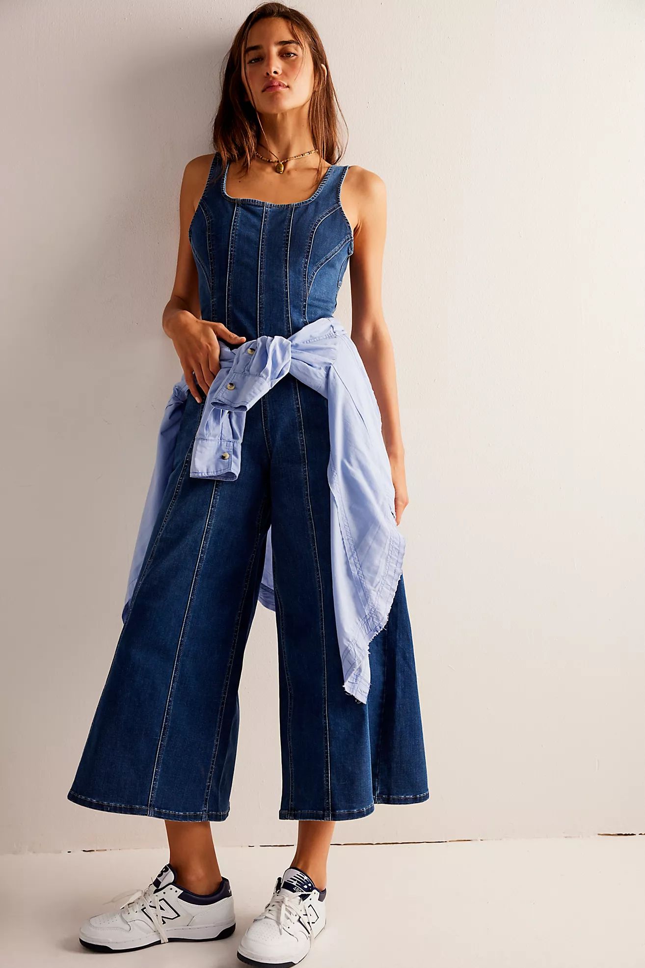 We The Free Lovers Lane Cropped Jumpsuit | Free People (Global - UK&FR Excluded)