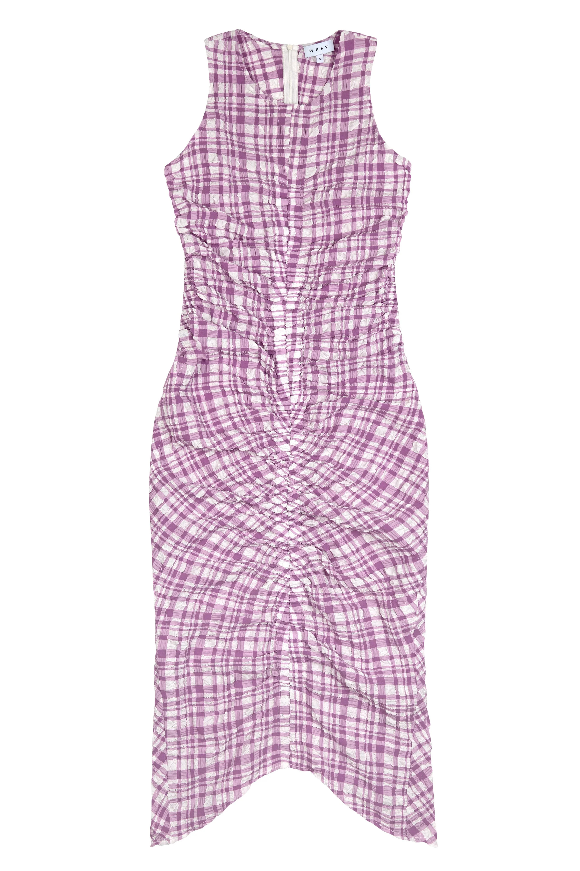 Josephine Dress  Sangria Gingham | WRAY