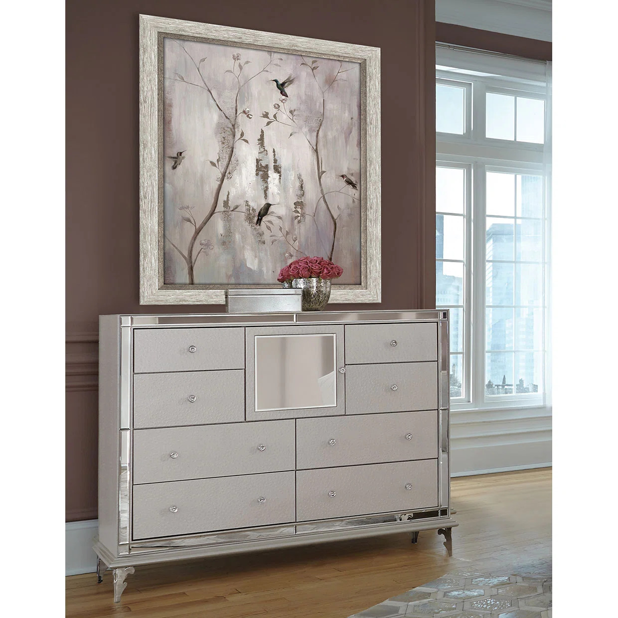 Hollywood Loft 56.25'' W 8 - Drawer Dresser | Wayfair North America