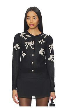 HEARTLOOM Katari Cardigan in Black from Revolve.com | Revolve Clothing (Global)