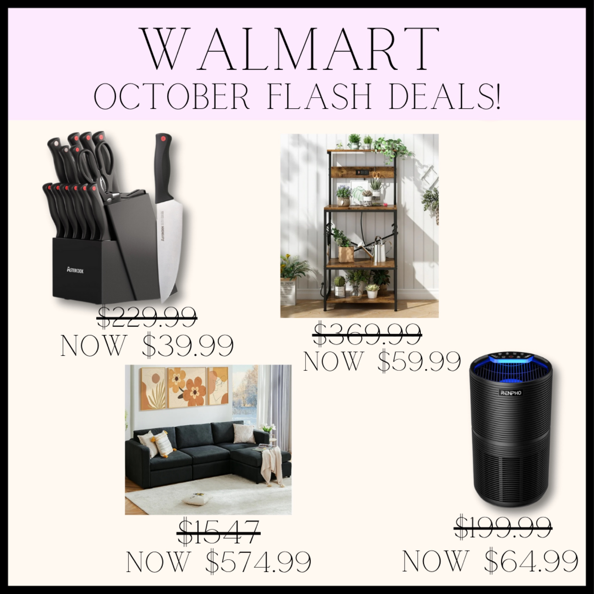Some incredible flash deals this week! Save money on these great finds for a limited time! 

#LTKSeasonal #LTKxPrimeDay #LTKxMadewell