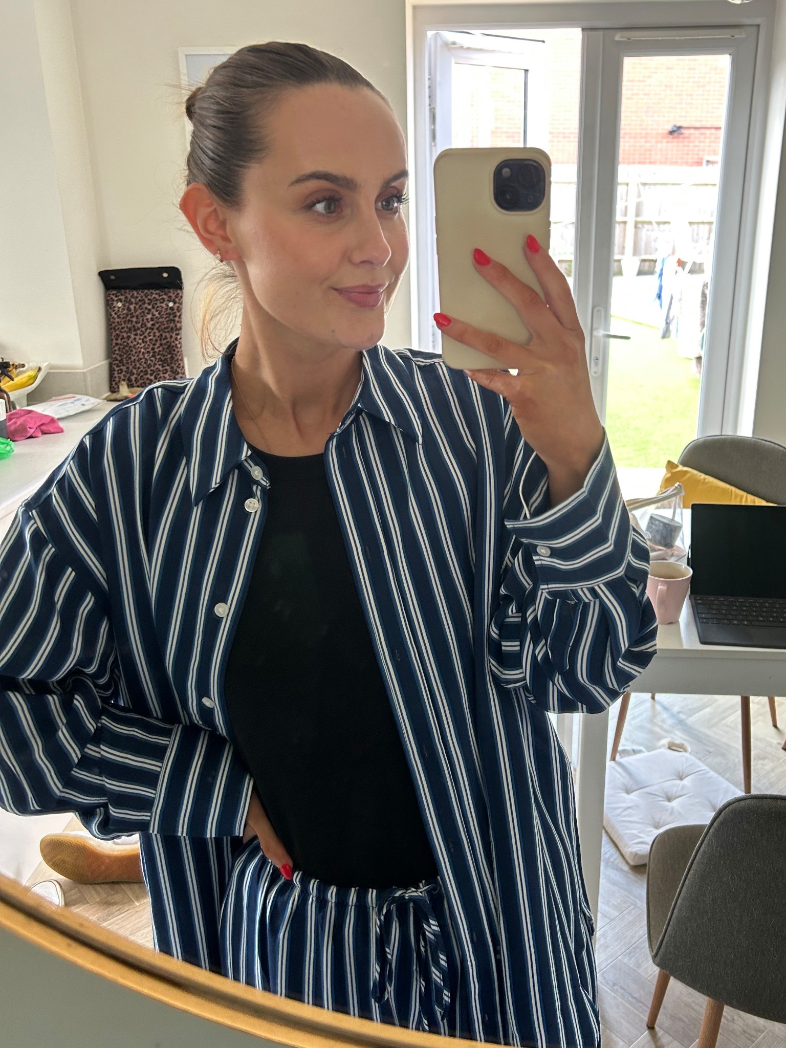 Stripey co ord set 💙🤍

#LTKeurope #LTKuk #LTKsummer