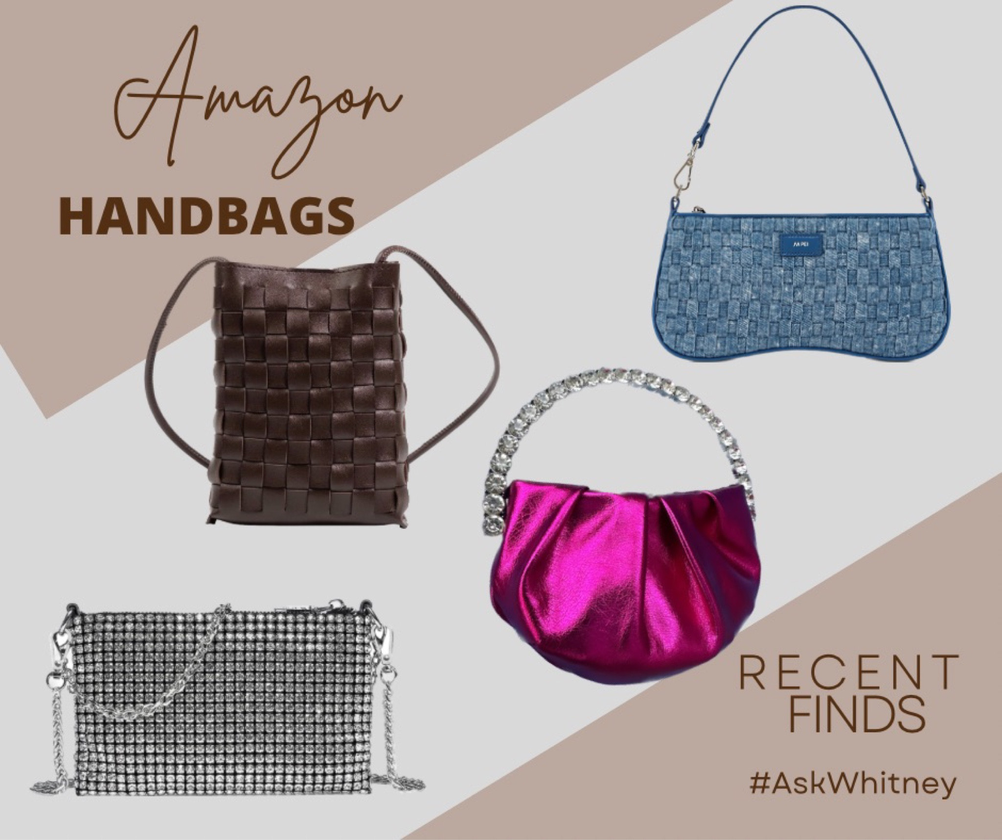 Must have handbags, I recently added these 4 handbags to my collection and couldn’t be more excited when they arrived. I’m so in love with them!!!! 

#LTKFind #LTKunder50 #LTKitbag