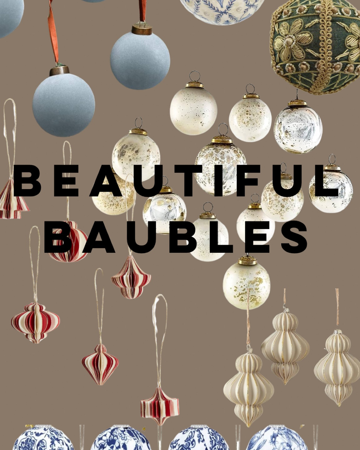 Christmas tree ornaments 

#LTKHoliday #LTKFindsUnder50 #LTKHome