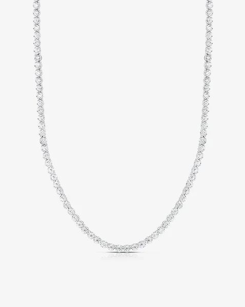 Cupcake Set Diamond Tennis Necklace | Ring Concierge