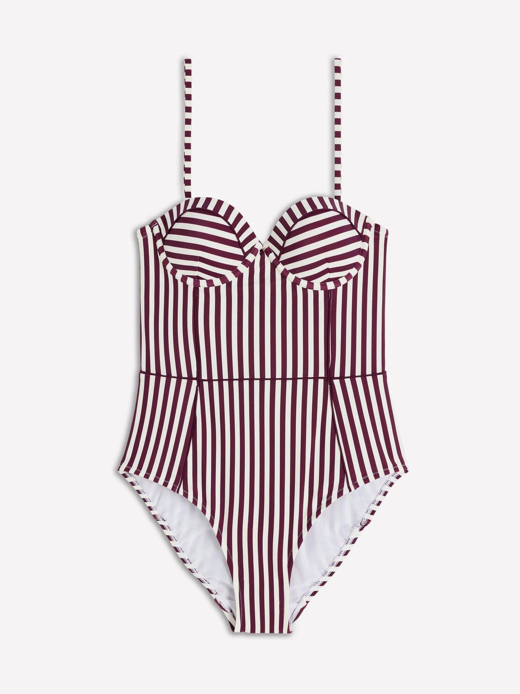 Boden Boden Purple Rhodes Cup Sized Swimsuit | Next US