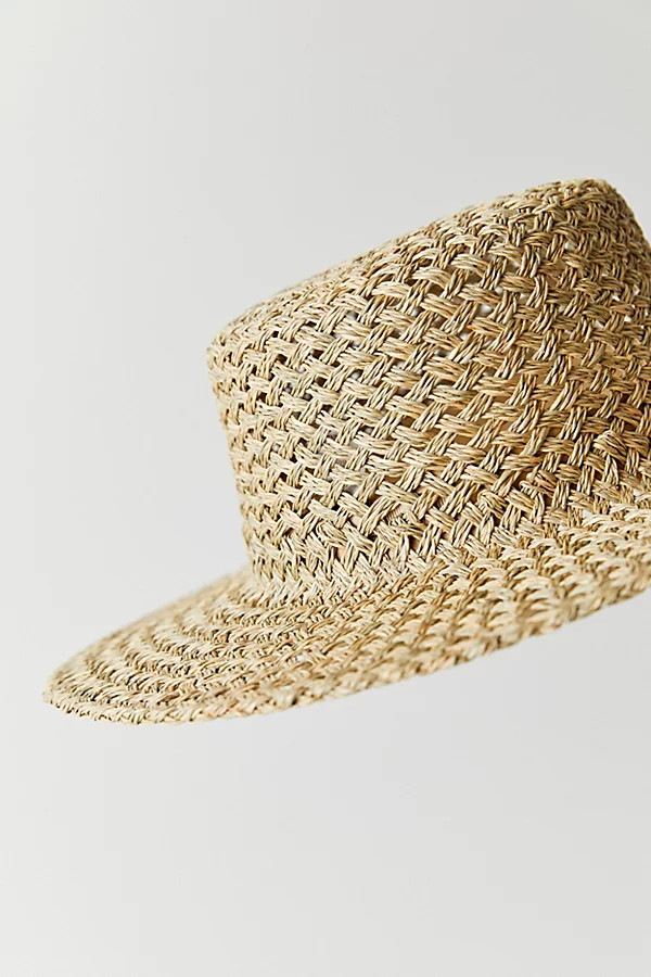 Gigi Pip Seabreeze Straw Boater Hat | Urban Outfitters (US and RoW)