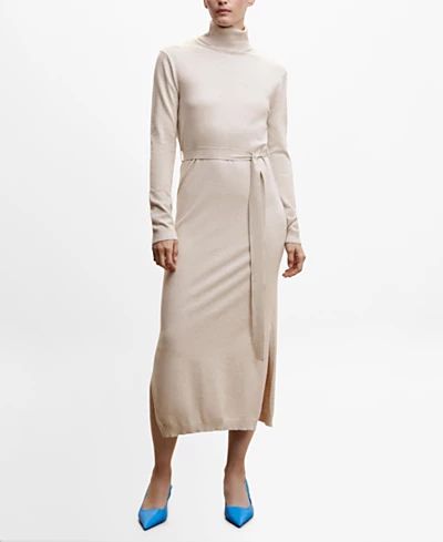 Women's Knitted Turtleneck Dress | Macys (US)