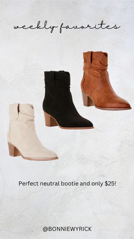 Your must-have fall bootie that’s only $25! Fall Boots | Fall Shoes | Walmart Fashion | Neutral Boot

#LTKfindsunder50 #LTKmidsize #LTKshoecrush