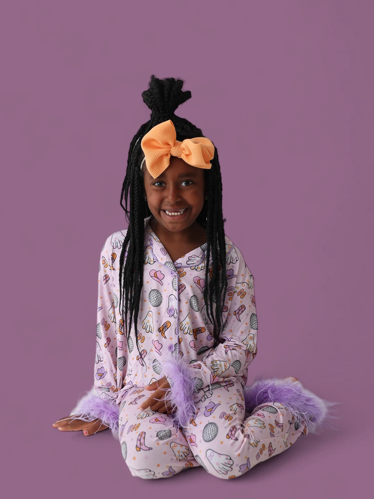 BOOT SCOOTIN' BOOGIE GIRL’S FLARE FEATHERED DREAM SET | DREAM BIG LITTLE CO