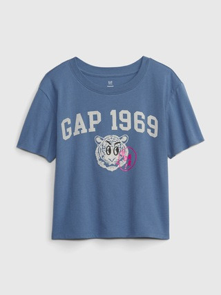 Kids 100% Organic Cotton Boxy Graphic T-Shirt | Gap (US)