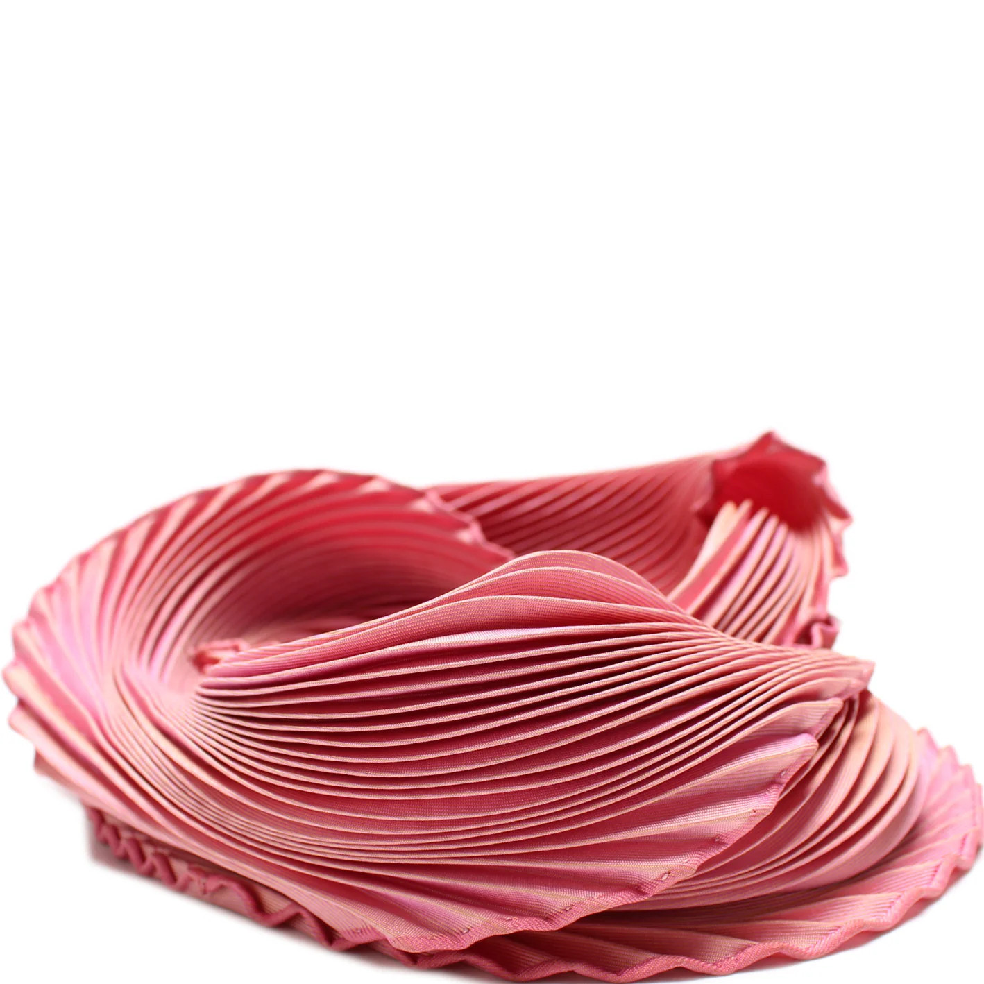 Pleated Silk Scarf | Keeks Designer Handbags