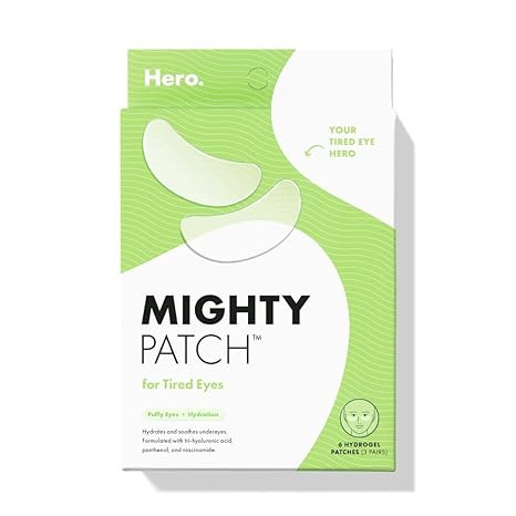 HERO COSMETICS Mighty Patch™ for Tired Eyes Patches - Soothing Hydrogel Patches - Awakens and V... | Amazon (US)