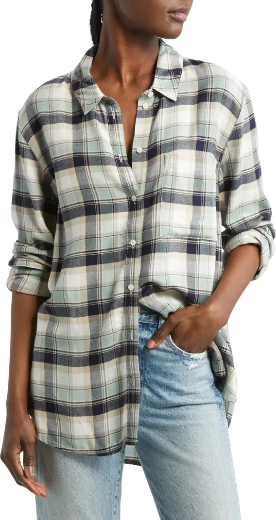 Plaid Boyfriend Shirt | Nordstrom