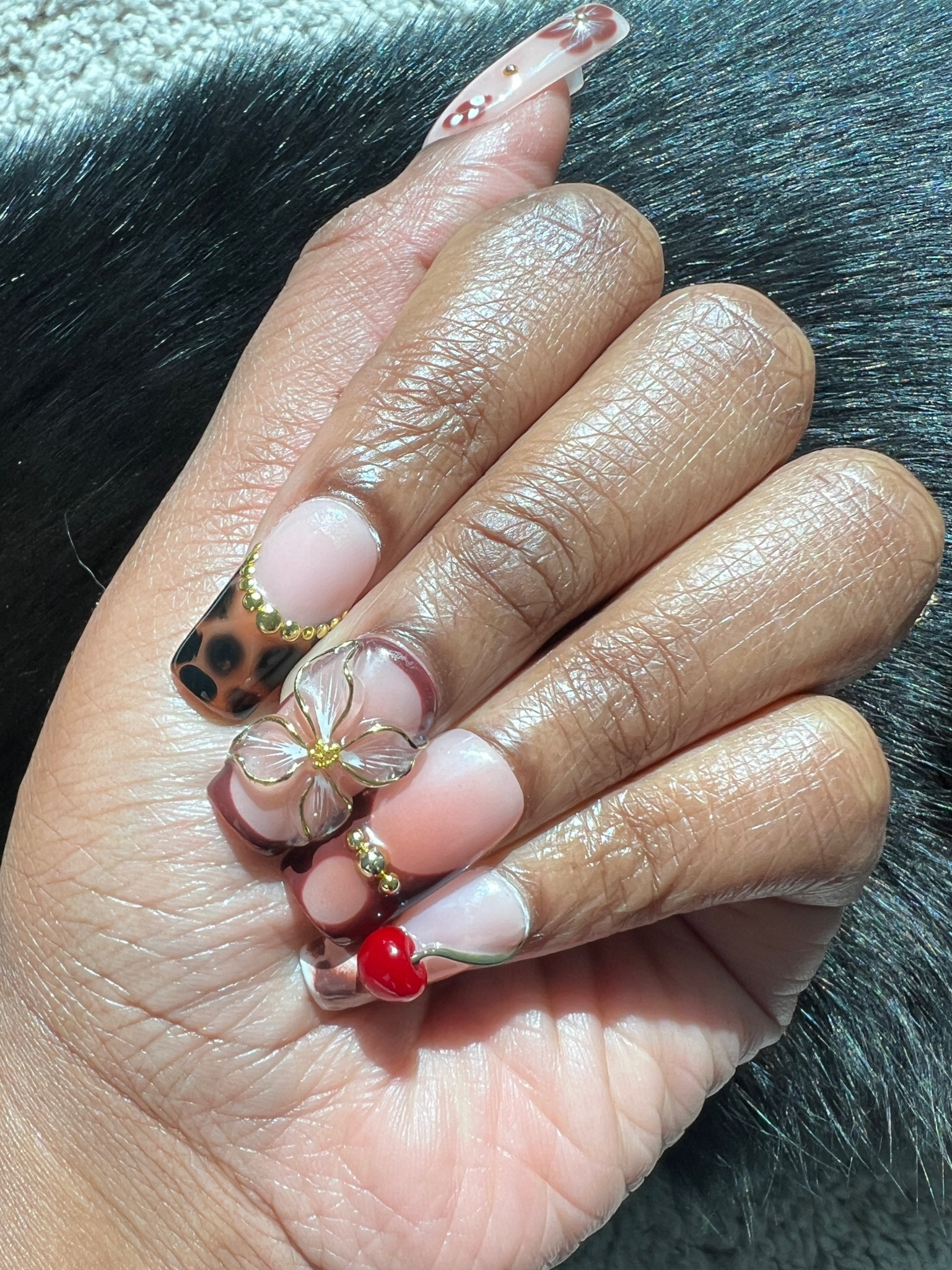 Fall press on nails 💅🏾 brown for fall/winter 

#LTKFindsUnder50 #LTKBeauty