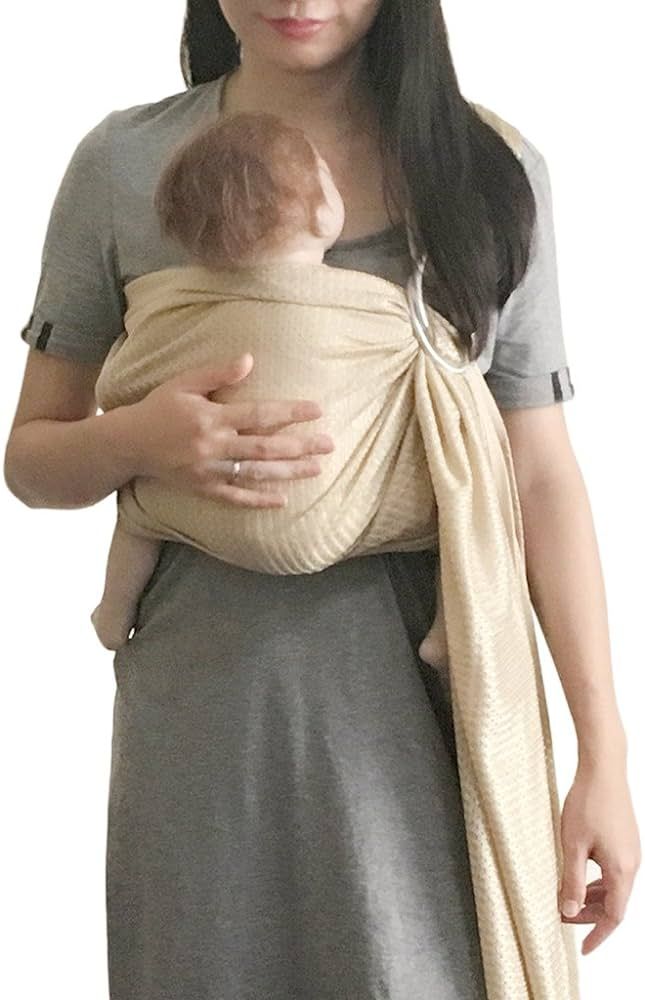 Vlokup Baby Water Ring Sling Carrier | Lightweight Breathable Mesh Baby Wrap for Infant, Newborn,... | Amazon (US)