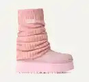 UGG® Women's Classic Mini Dipper Legwarmer Knit Classic Boots in Pink Dawn, Size 6 | UGG (US)
