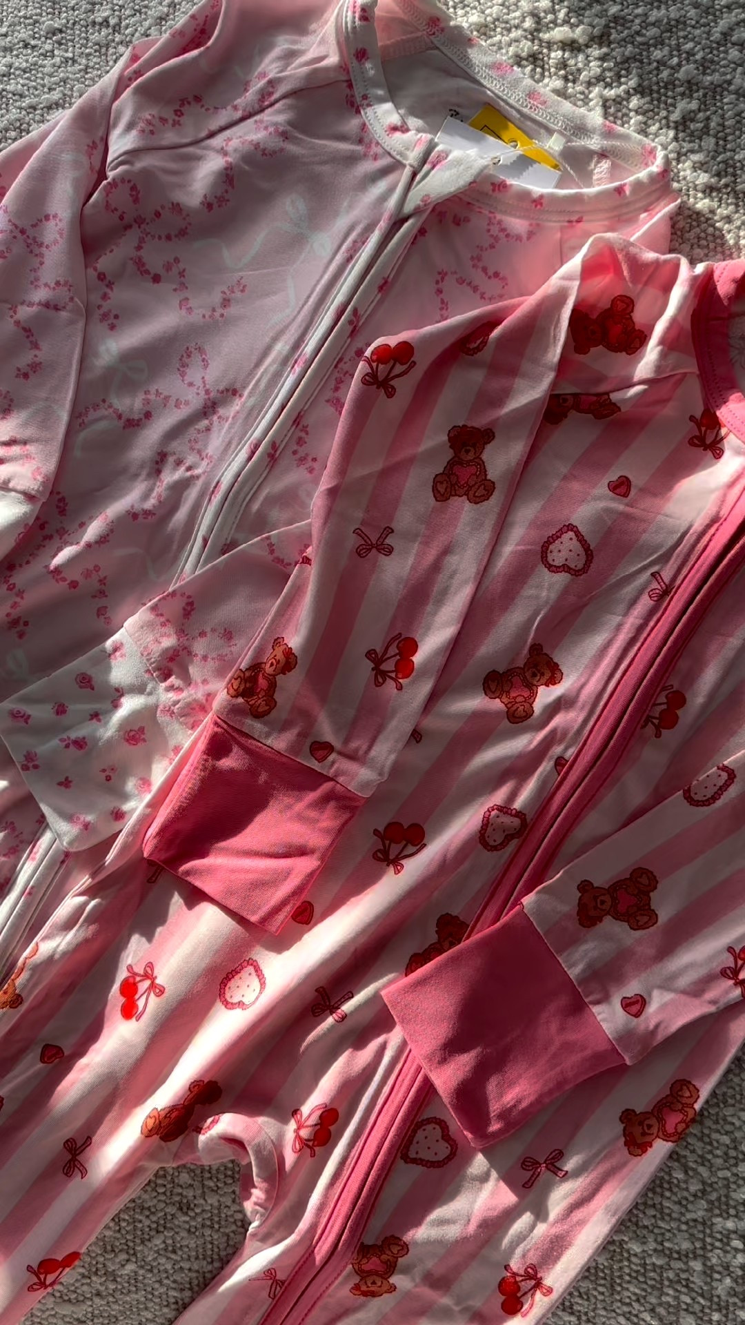 Baby girl pjs! Bamboo! In my jammers! Teddy bears and bows 

#LTKmomlife #LTKBaby