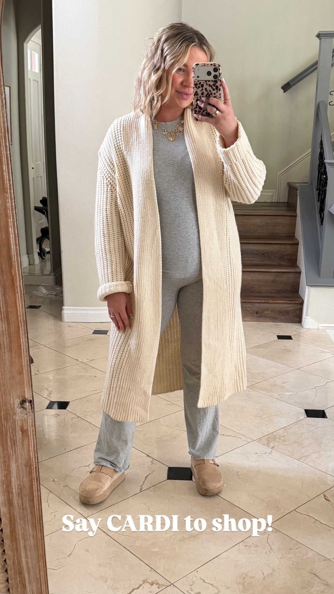 Another great long cardigan!! You can never have too many!! 🫶🏻🙌🏻🤪🫣

#LTKSeasonal #LTKMidsize