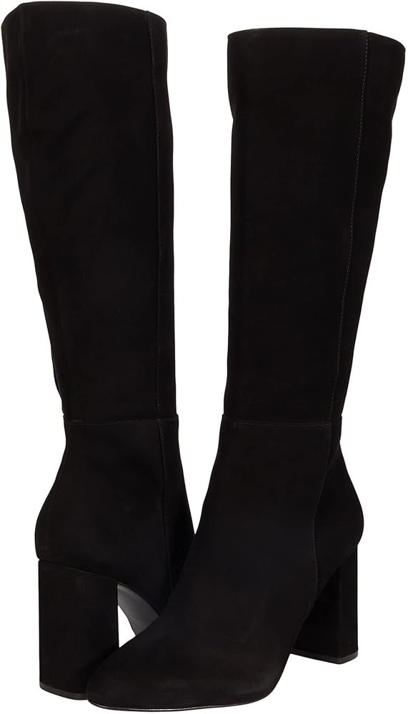 Amazon.com | Steve Madden Women's Ninny Fashion Boot, Black Nubuck, 9 | Shoes | Amazon (US)