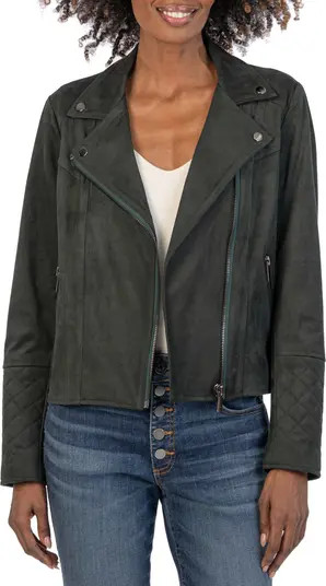 Emma Faux Suede Moto Jacket | Nordstrom