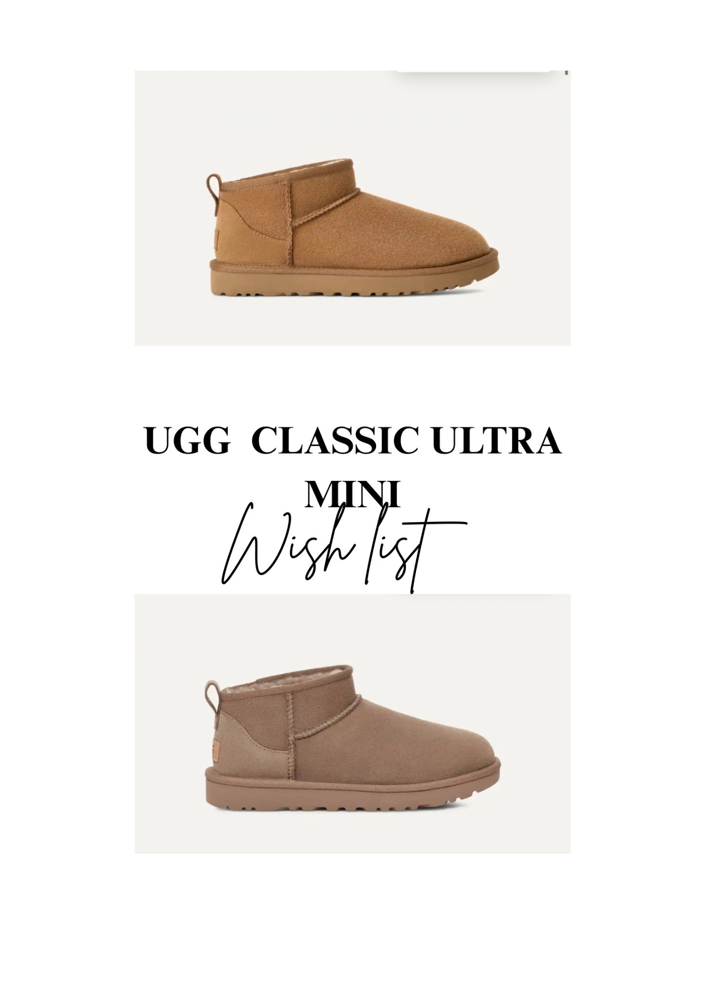 It’s officially UGG season and these are on my Wish list 

#LTKwinter #LTKautumn #LTKshoes