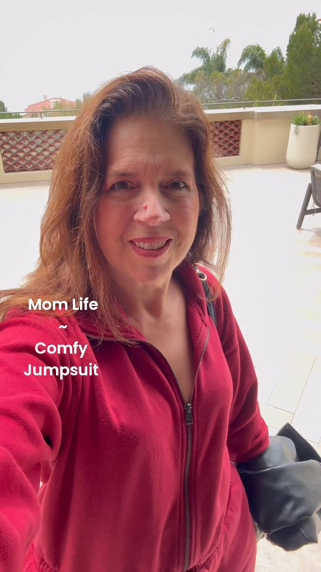 I wasn’t mad to spend  5 hours at Terranea between waterpolo games🤷🏻‍♀️ #resortlife

It was cold and damp when we started out at 7am and 7pm when we headed home so I picked this jumpsuit for a neat look with the ease of one piece dressing and warmth for the start and end to the day but comfortable for midday, too.❤️

What do you usually do between your kids sporting events?  Do you dress strategically, too?🤔

#midsizestyle #boymom #jumpsuit

#LTKMidsize #LTKActive #LTKOver40