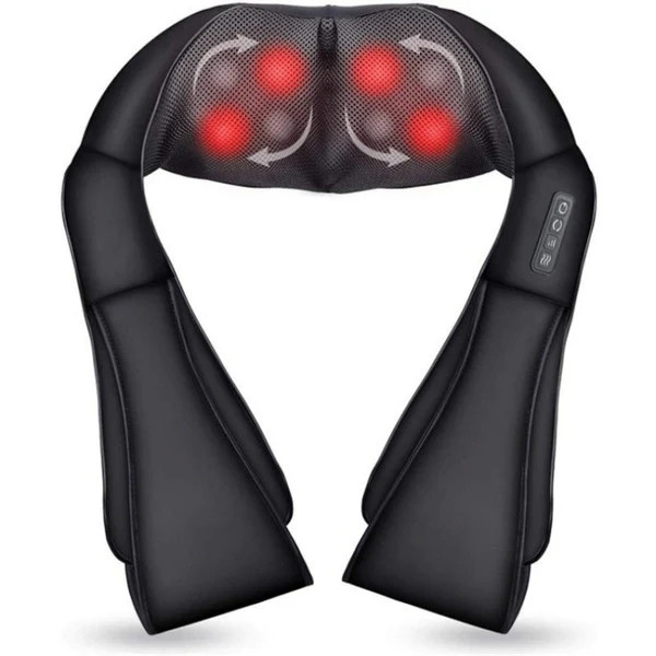 Neck and Shoulder Massager w/Heat As shown / One Size | Casual Chic Boutique