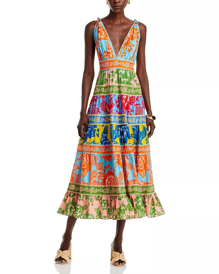 Lace Garden Color Blocked Dress | Bloomingdale's (US)