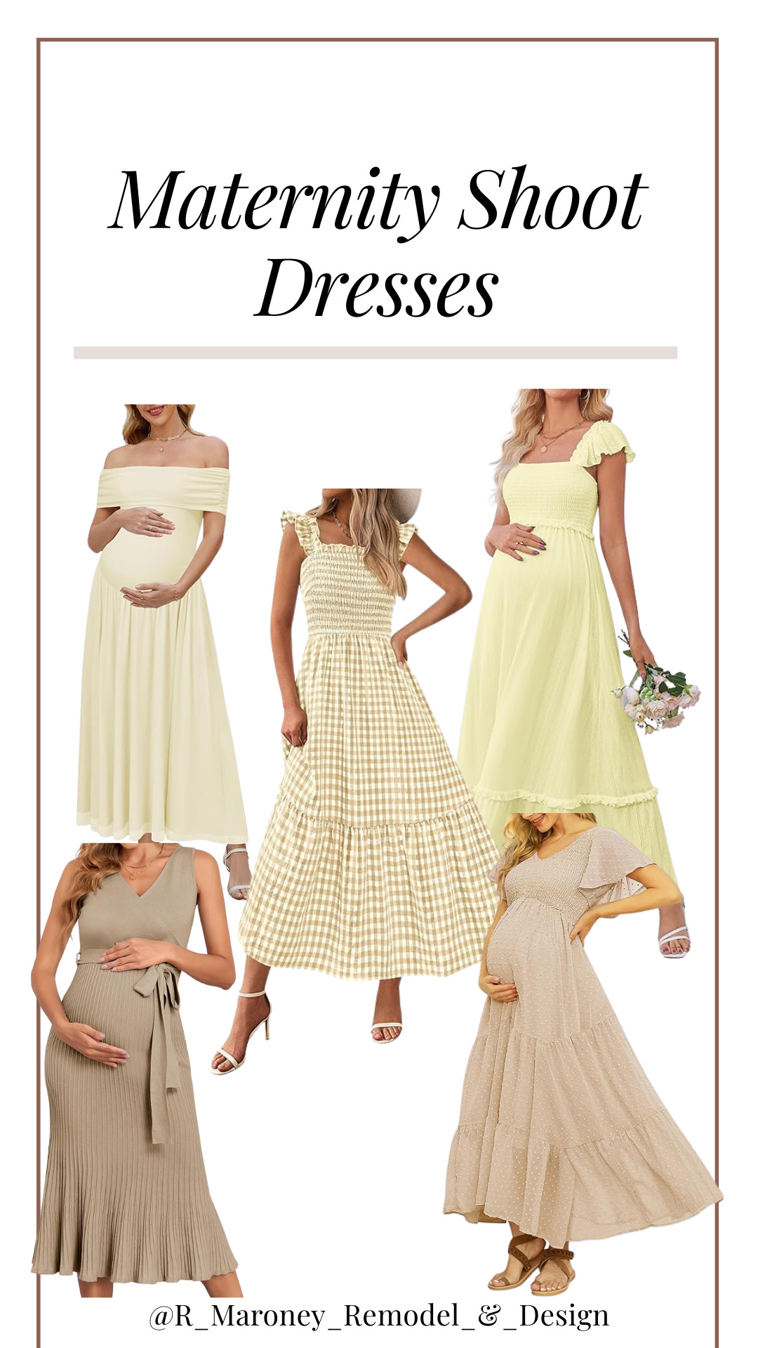 Amazon has never had so many beautiful and easy maternity shoot and baby shower dress options! These are all affordable and come in so many colors.

#maternity #maternityphotoshoot #fallfitinspo #babyshower #pregnant 

 

#LTKFindsUnder50 #LTKStyleTip #LTKBump