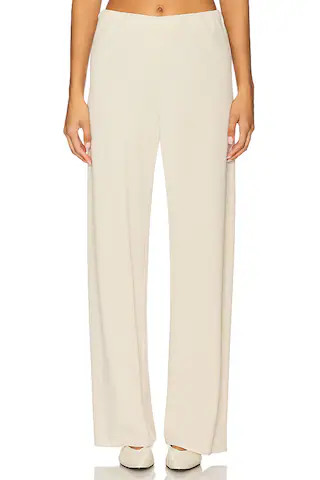 Vince High Waisted Bias Pant in Shell from Revolve.com | Revolve Clothing (Global)