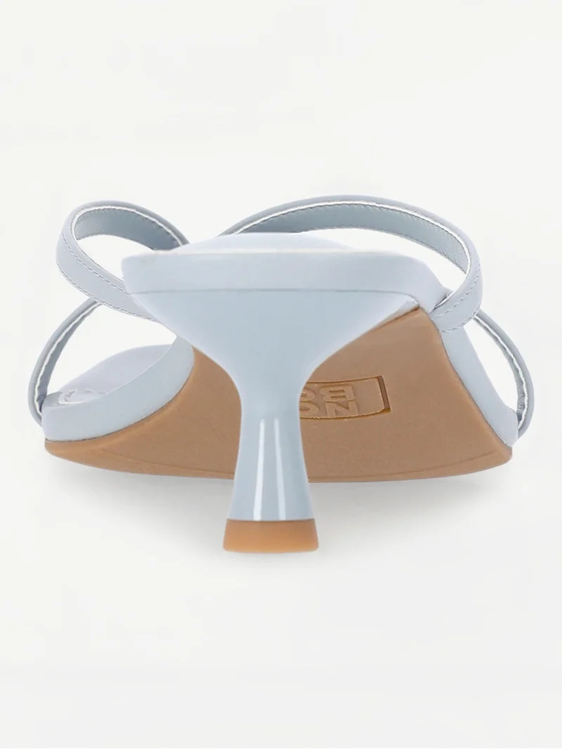 No Boundaries Kitten Heel Sandals, Women's | Walmart (US)