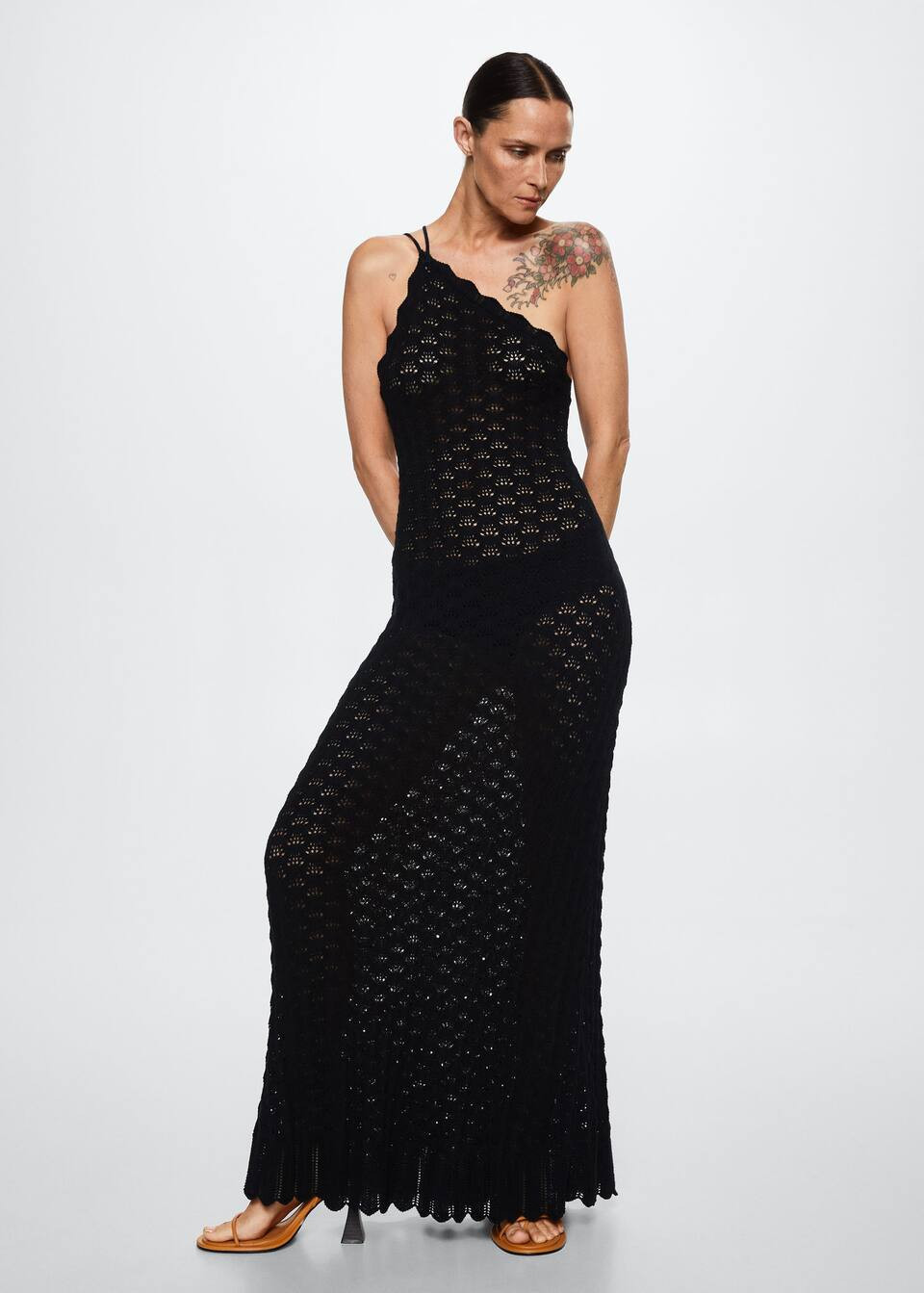 Knit openwork sweater -  Women | Mango USA | MANGO (US)