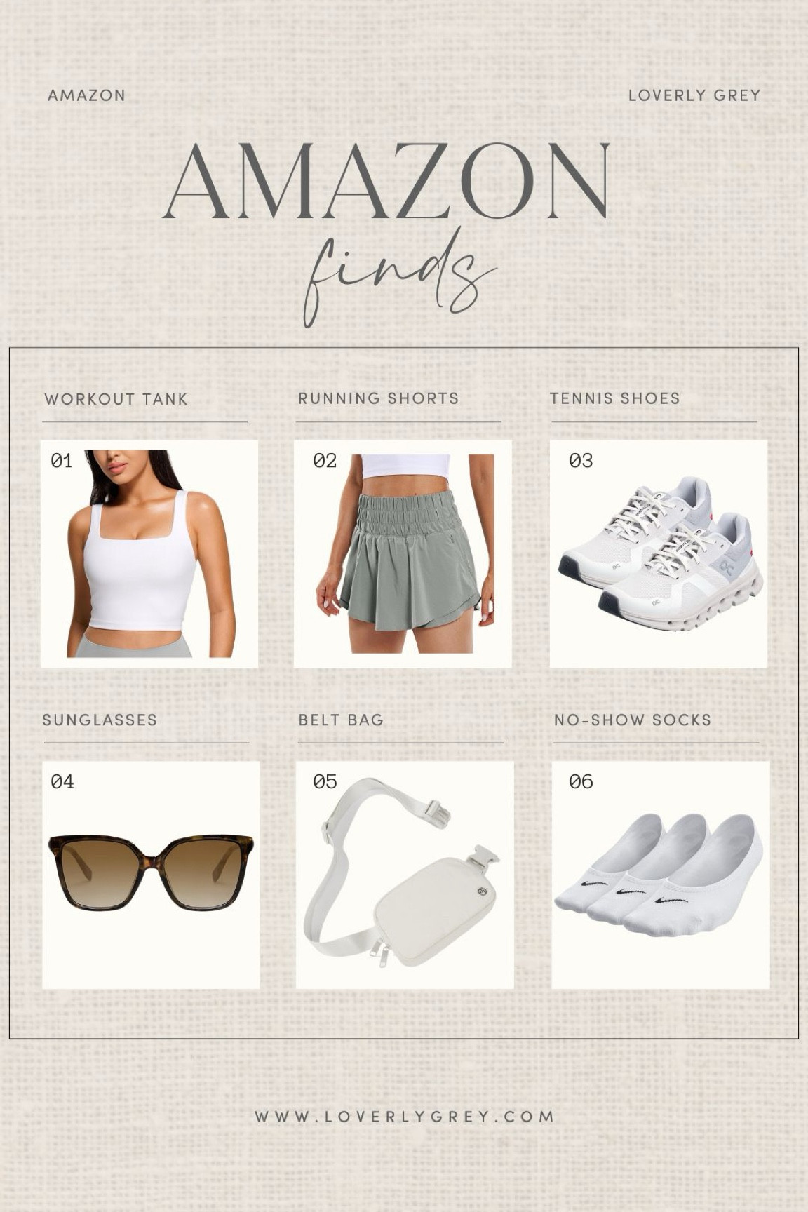 Amazon workout finds. I love this sage green running shorts and cropped athletic tank. Loverly Grey, Amazon 

#LTKFitness #LTKSeasonal #LTKStyleTip