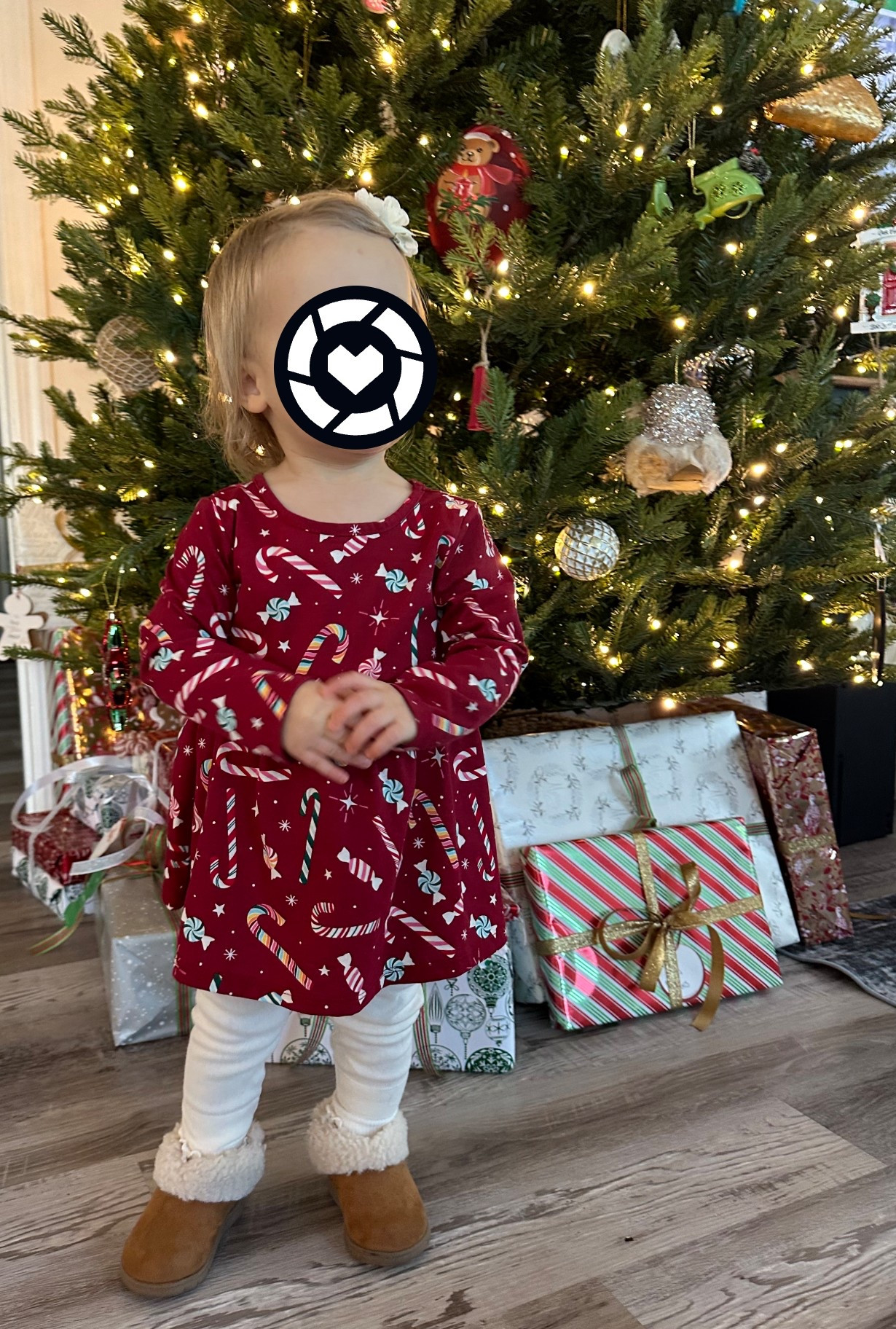 My daughters outfit for Santa! I got this cute dress from children’s place and paired it with beige leggings and fur lined booties

#LTKKids #LTKHoliday #LTKBaby