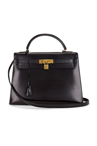 Hermes Box Kelly 32 Sellier Handbag | FWRD 