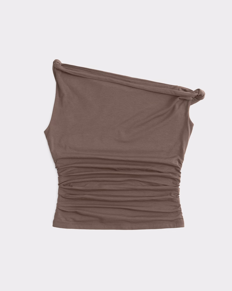 Asymmetrical Twist Top | Abercrombie & Fitch (US)