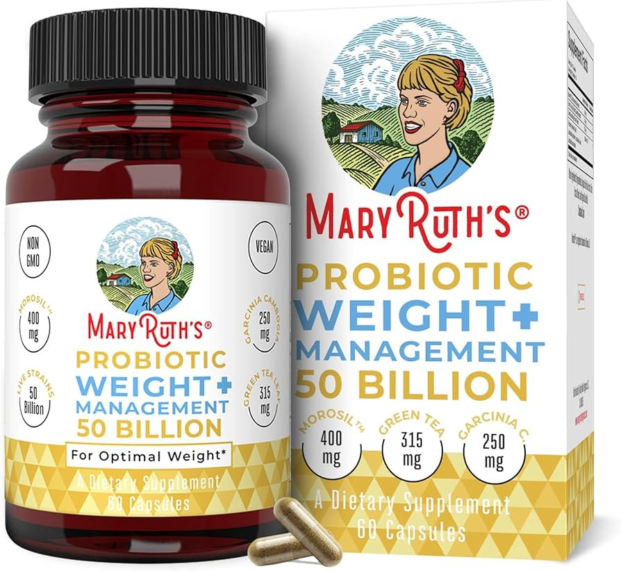 MaryRuth's Probiotics Capsule for Women & Men | Weight Management | Digestive & Gut Health | Vega... | Amazon (US)
