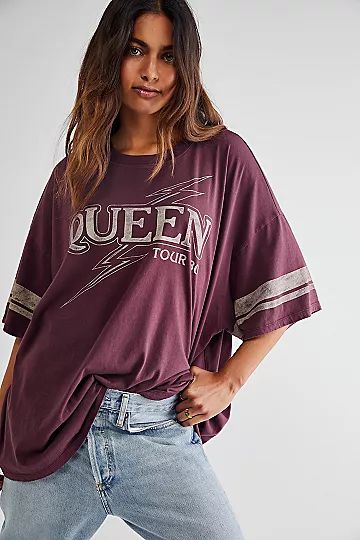Queen Tour 80 One Size Tee | Free People (Global - UK&FR Excluded)