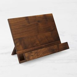 Williams Sonoma Walnut Cookbook Stand | Williams-Sonoma