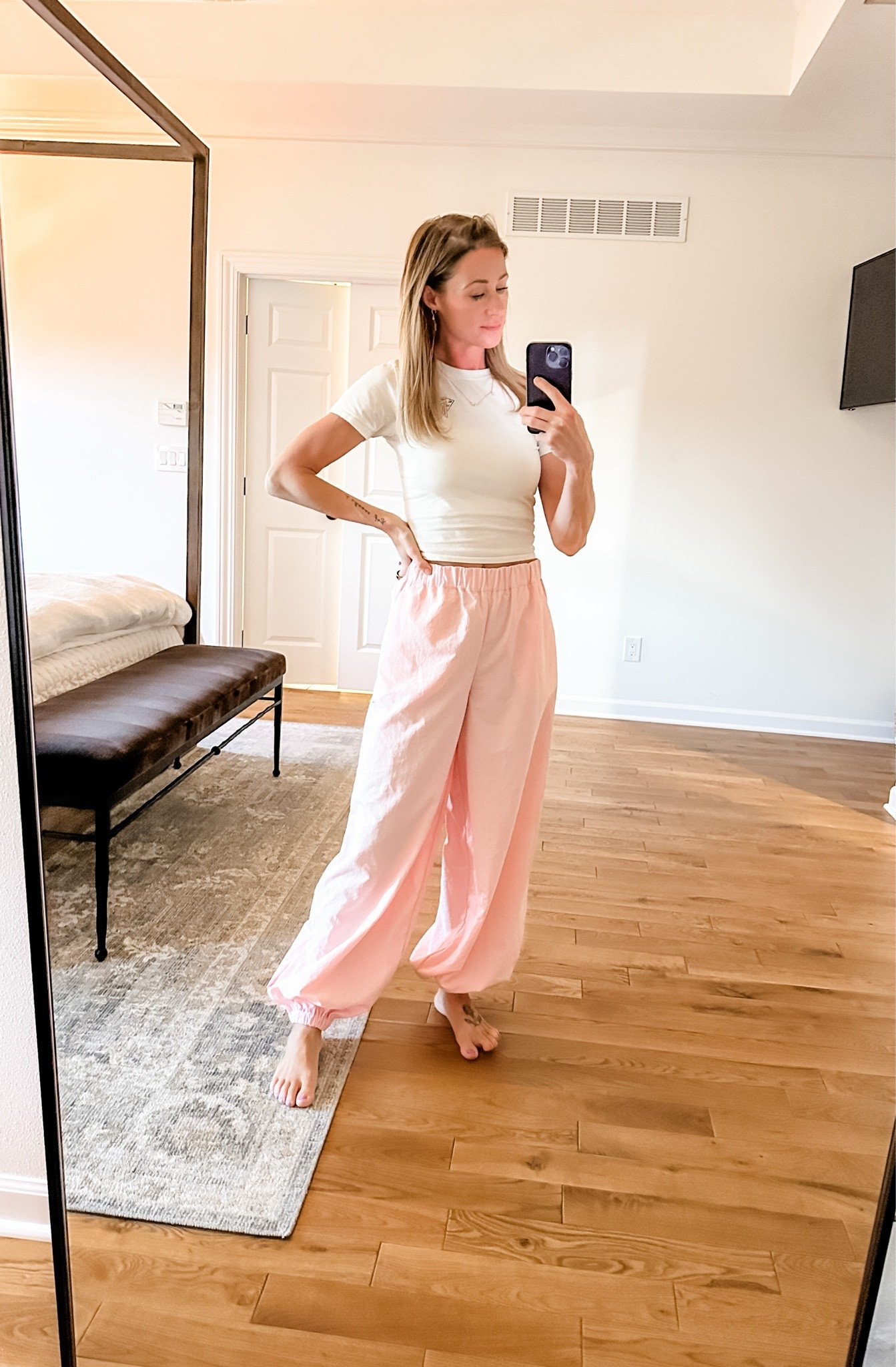 My favorite hobby is 50% off clearance (pssst it’s happening again with these balloon pants!!). For when you want to be dressed but surprise- you’re fantastically comfortable 👏🏼🥰 also jewelry is 25% off prime day sale!