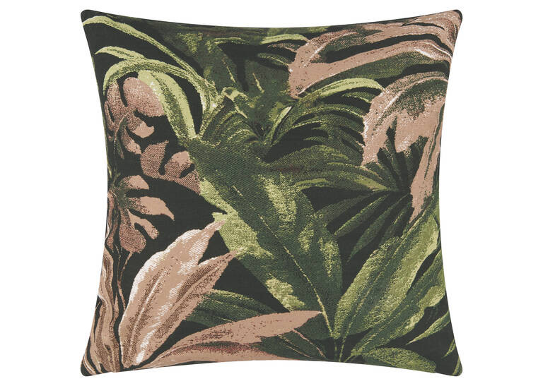Lanikai Outdoor Pillow 21x21 Multi/Black | Urban Barn