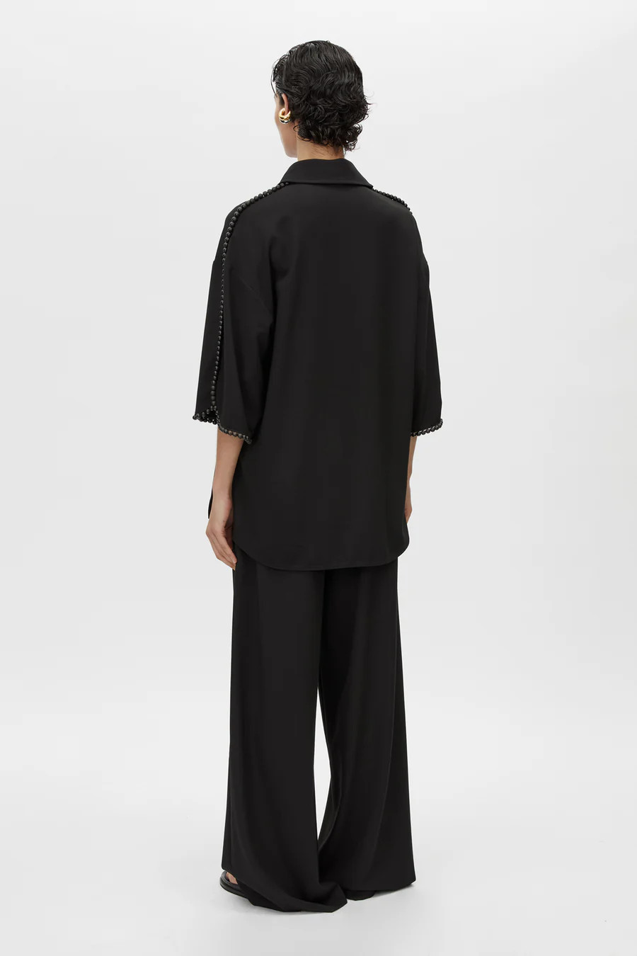 Trevi Short-Sleeve Shirt in Black - CAMILLA AND MARC® C&M | CAMILLA AND MARC (ANZ)