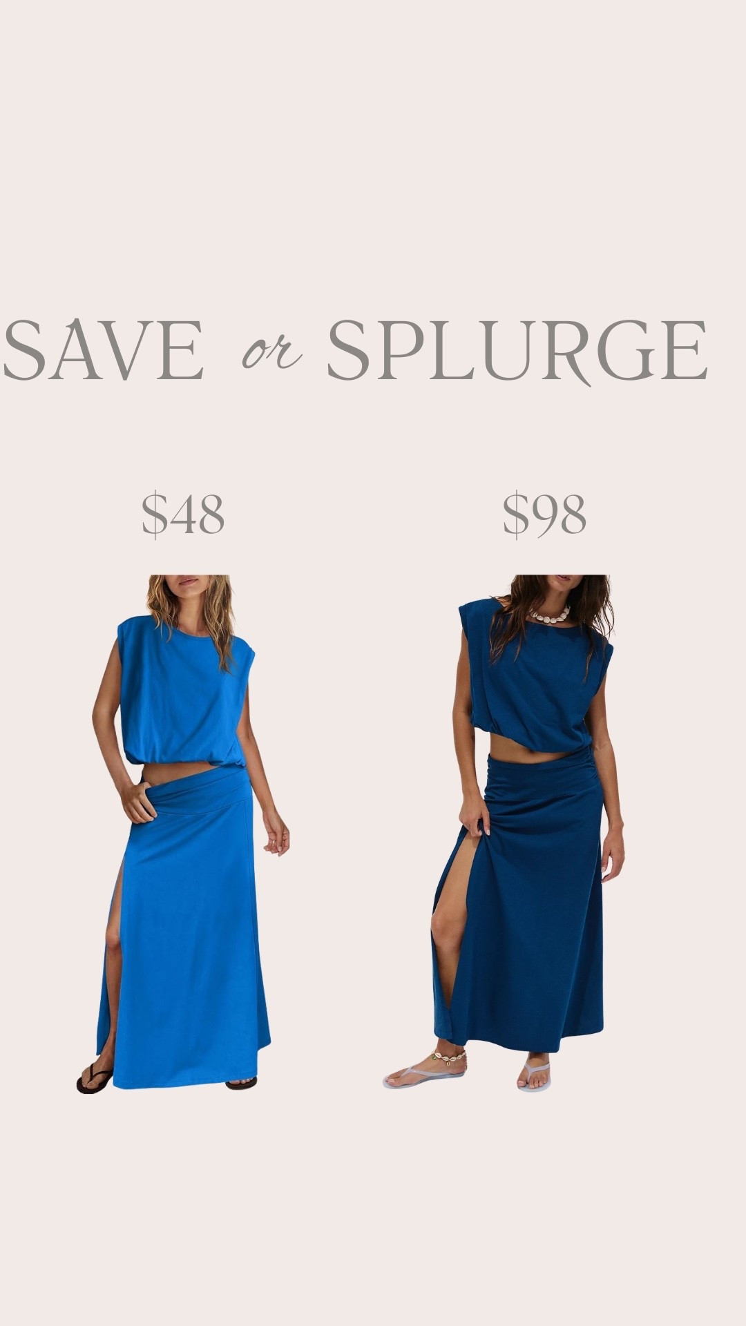 Save vs splurge

#LTKmorningroutine #LTKmomlife #LTKootd