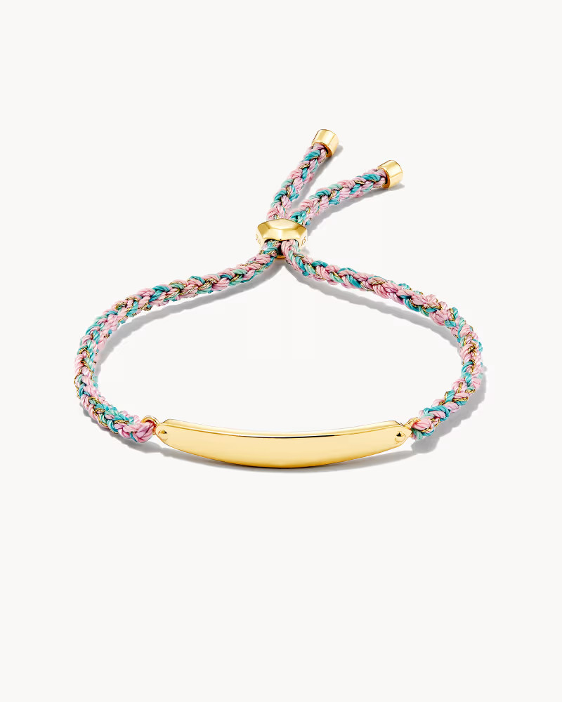 Mattie Bar 18k Yellow Gold Vermeil Cord Bracelet in Multi Mix | Kendra Scott