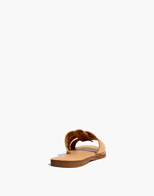 The Boardwalk Fisherman Slide Sandal in Leather | Madewell